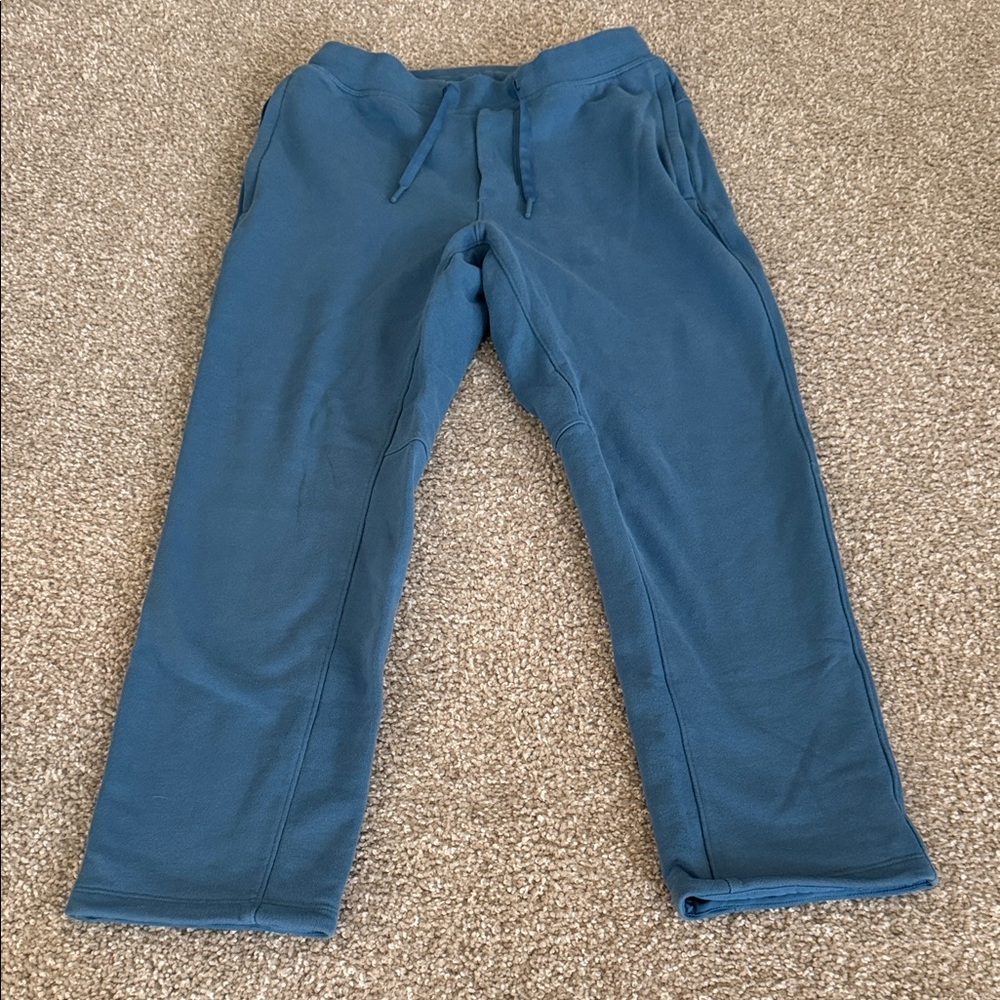 lululemon athletica Teal Blue Men's Fleece Joggers